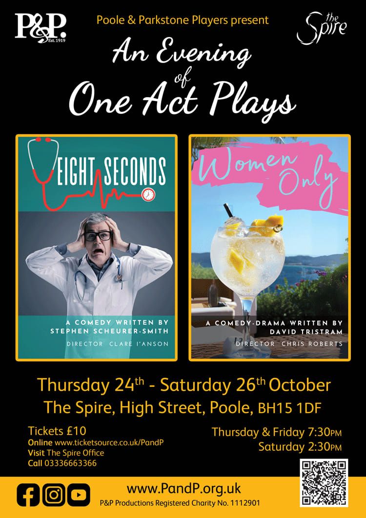 One Act Plays - "Eight Seconds" & "Women Only"