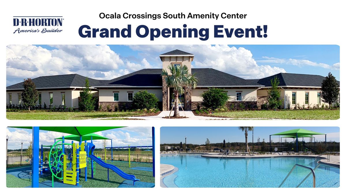 Ocala Crossings South Amenity Opening! 