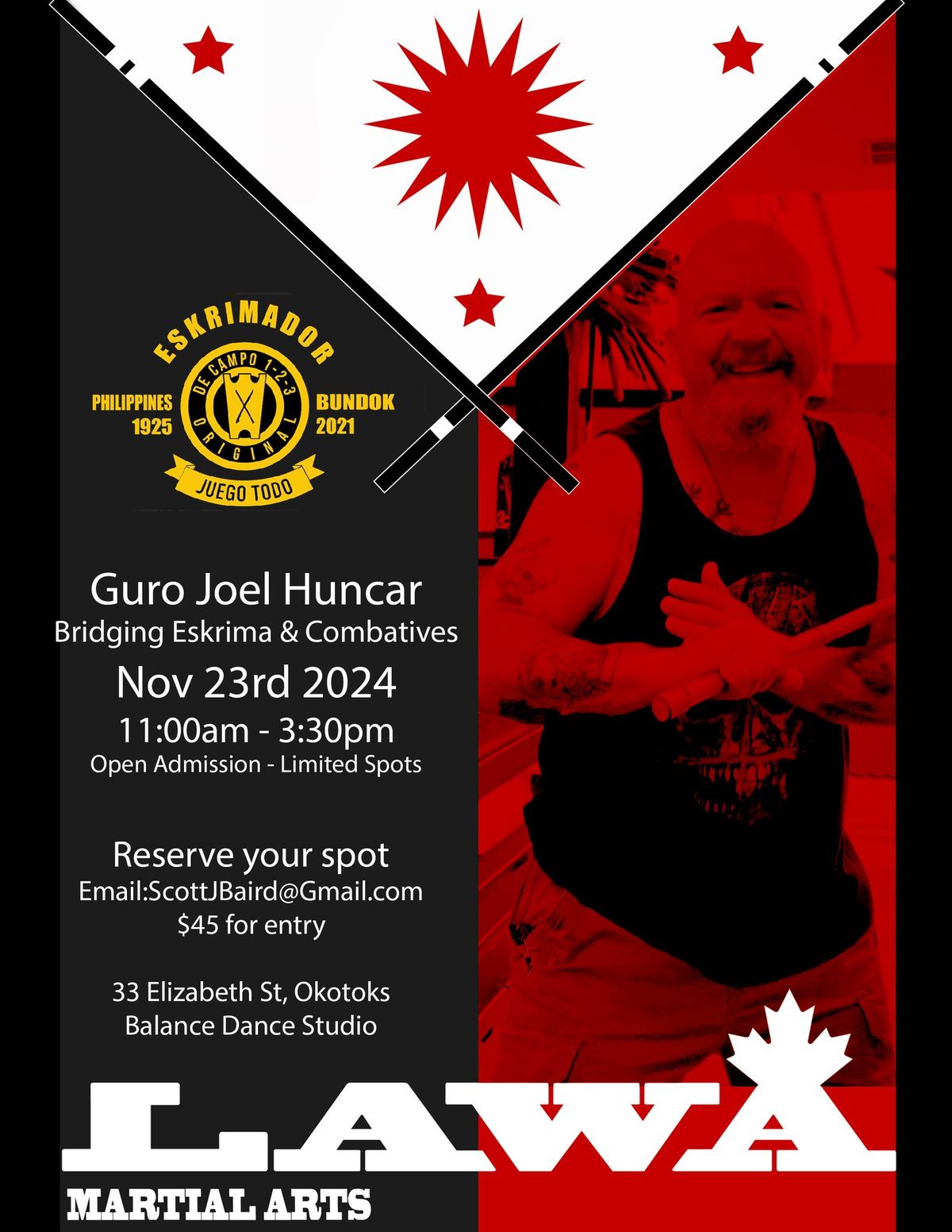 Guro Joel Huncar - Bridging Eskrima and Combatives