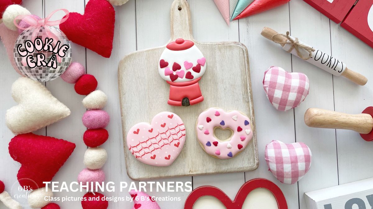 Kid's Valentine's Day Cookie Decorating Class