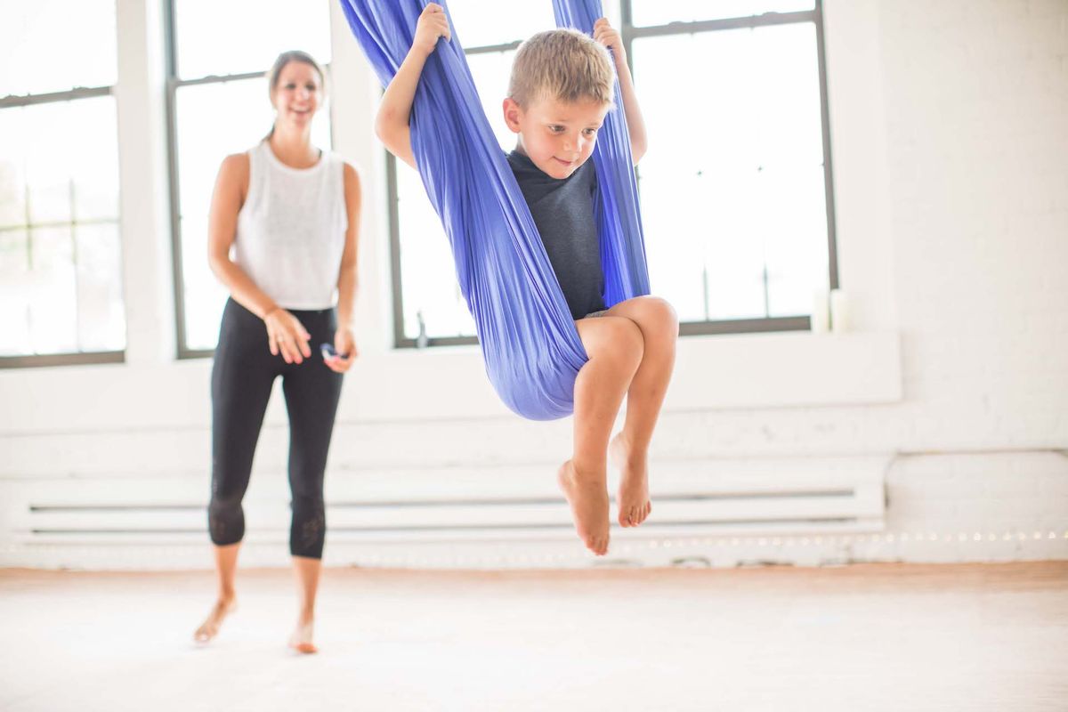 Parent & Child Partner Aerial Yoga