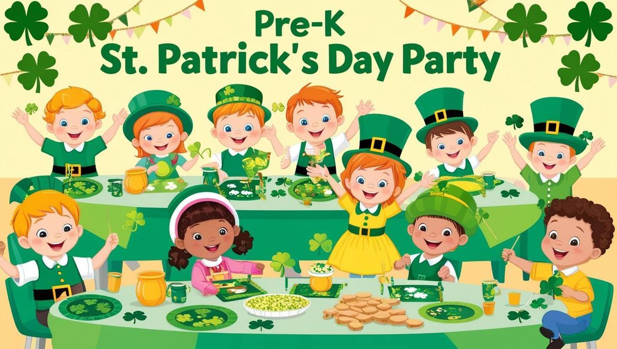 Pre-K St. Patrick's Day Party! 