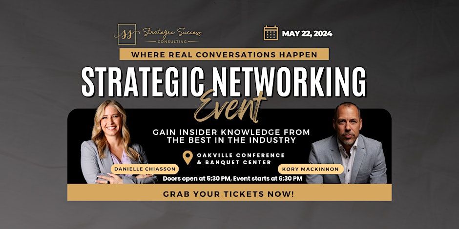 Strategic Networking Event May 22, 2024
