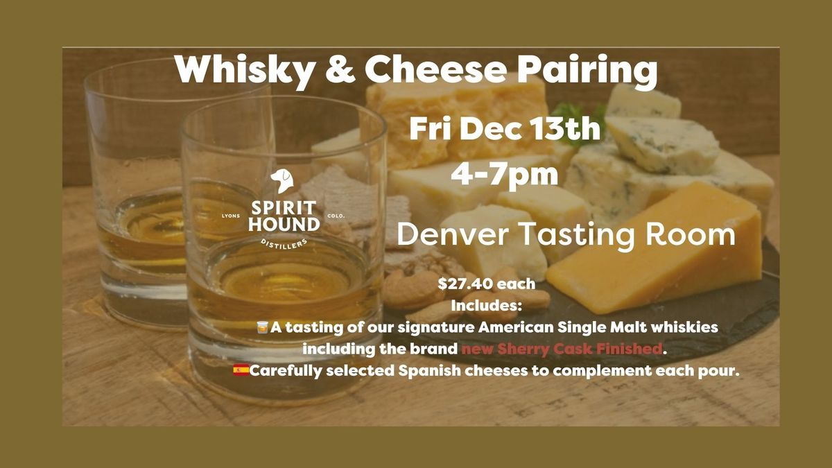 Whisky & Cheese Pairing