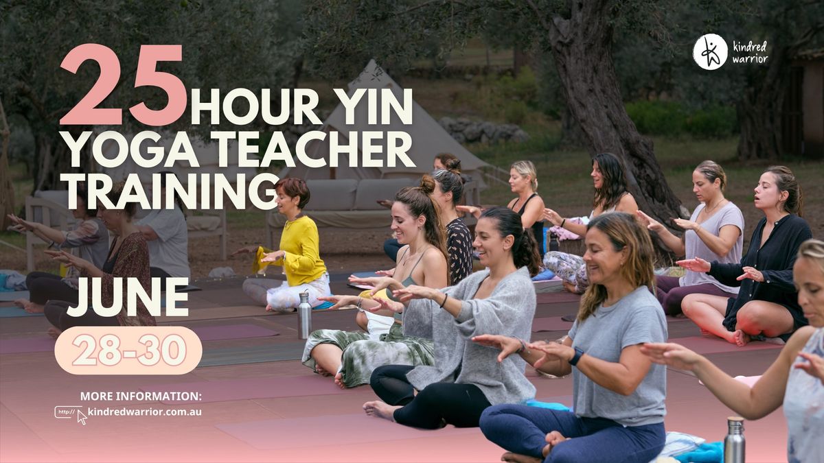 25 Hour Yin Yoga Teacher Training