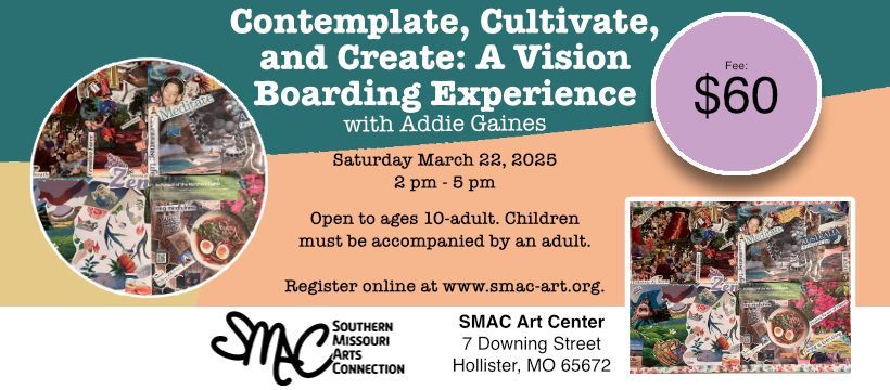 Contemplate, Cultivate, and Create: A Vision Boarding Experience with Addie Gaines