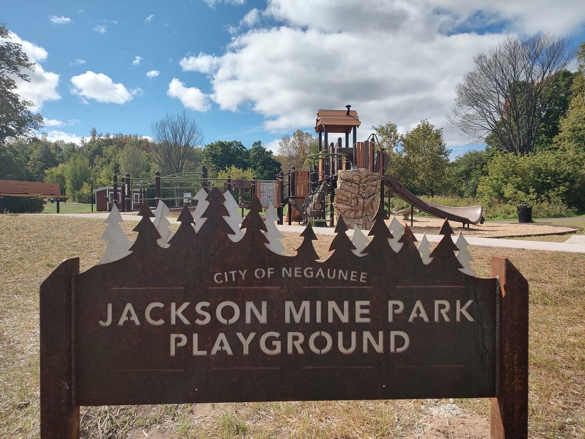 Jackson Mine Park Playground Ribbon Cutting 