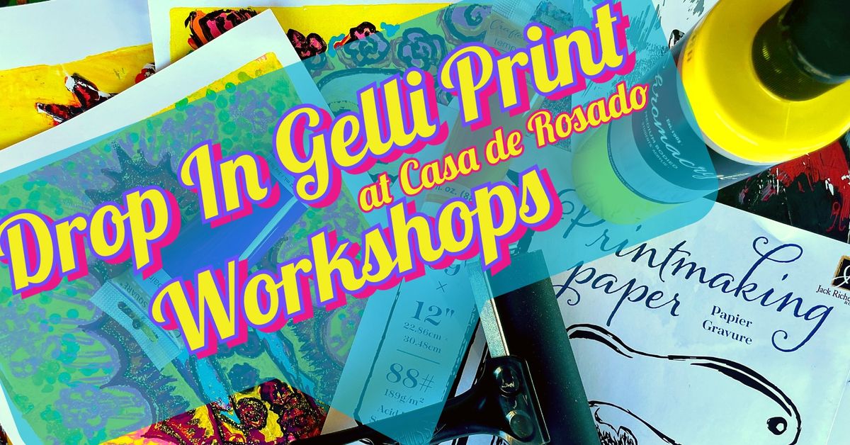 Drop-In Gelli Print Workshops 