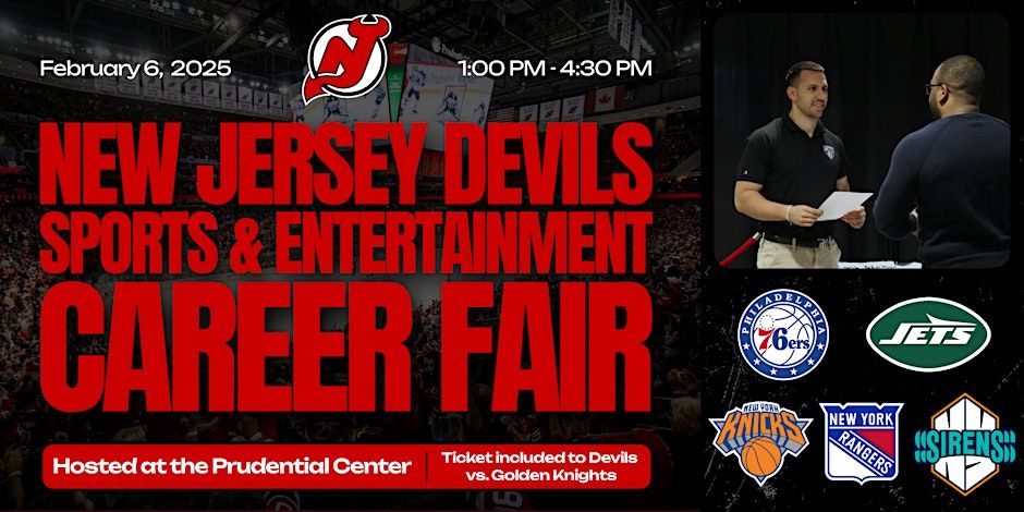 New Jersey Devils Sports & Entertainment Career Fair