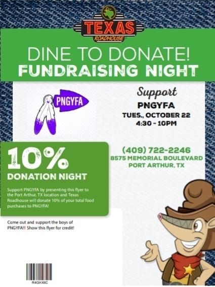 Dine to Donate with Texas Roadhouse