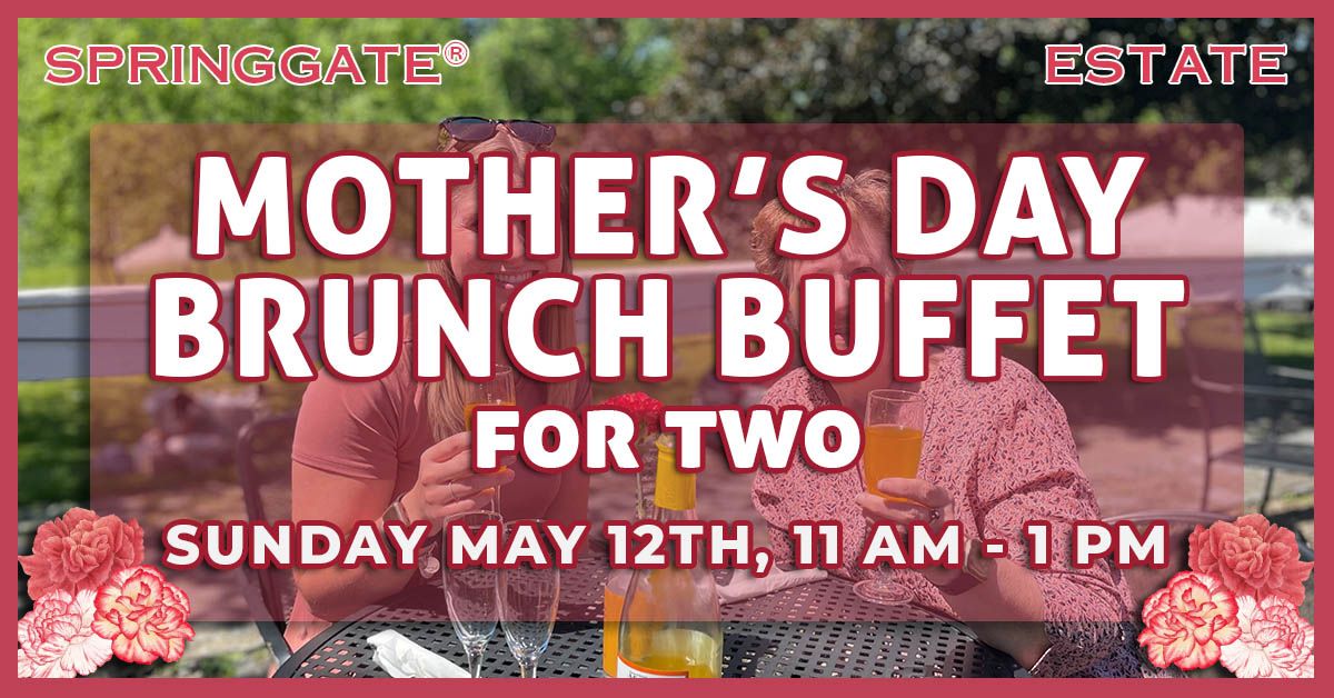 Mother's Day Brunch Buffet for 2 - SOLD OUT