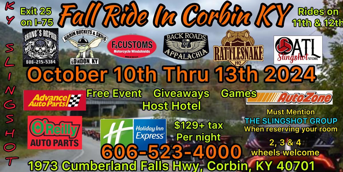 Fall Ride in Corbin KY 2024