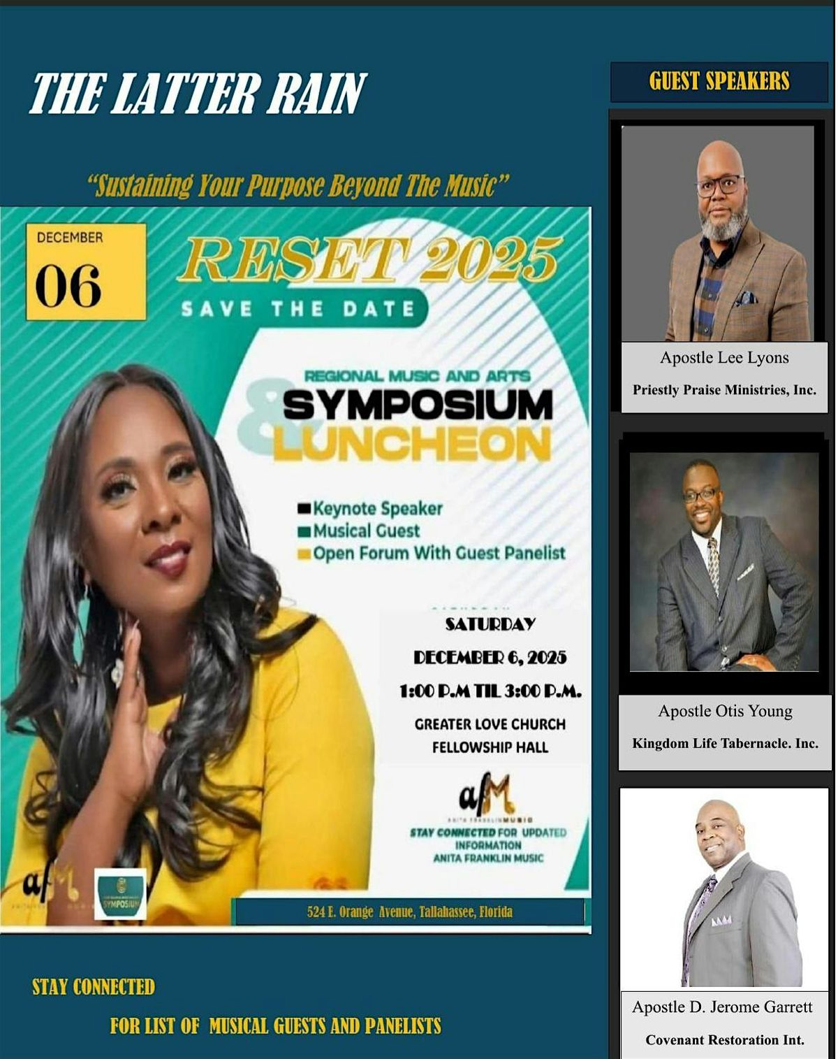 RESET Regional Music and Arts Symposium Luncheon