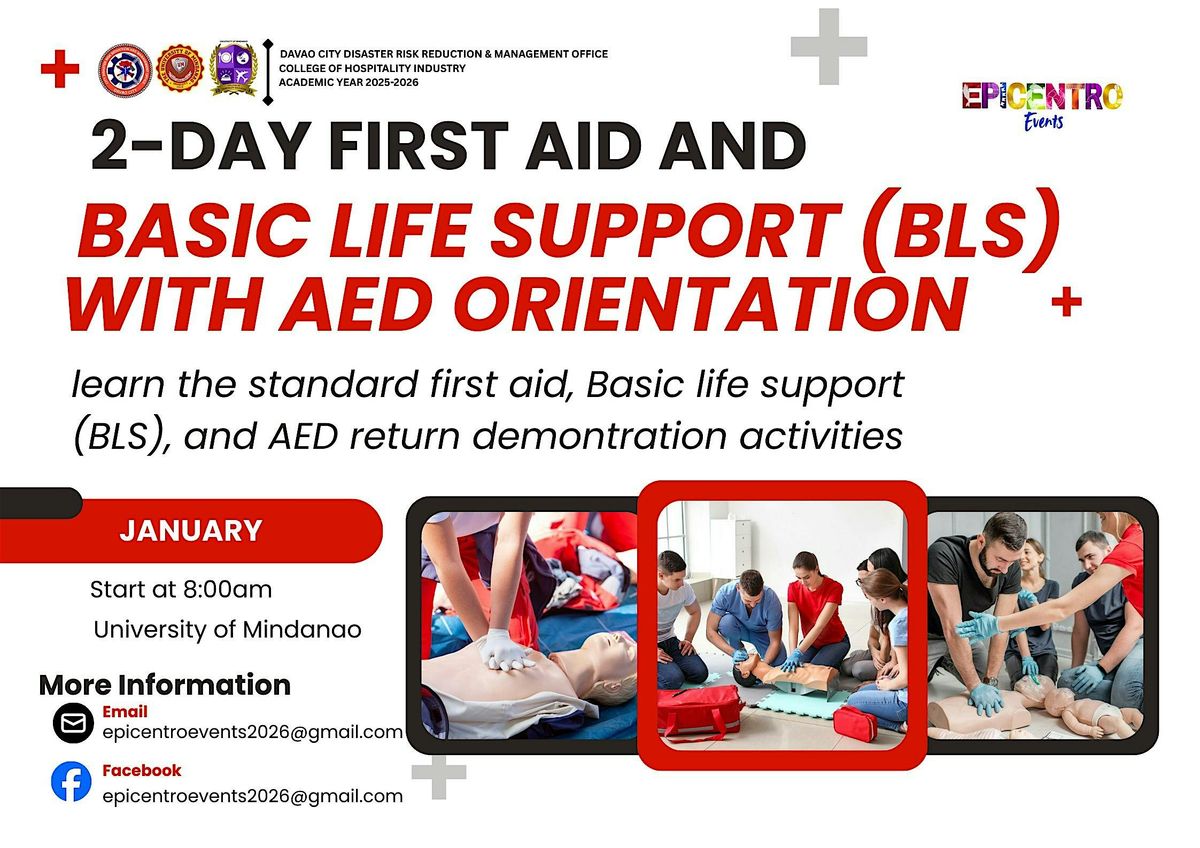 BATCH 6| 2-DAY First Aid and BLS training with AED orientation
