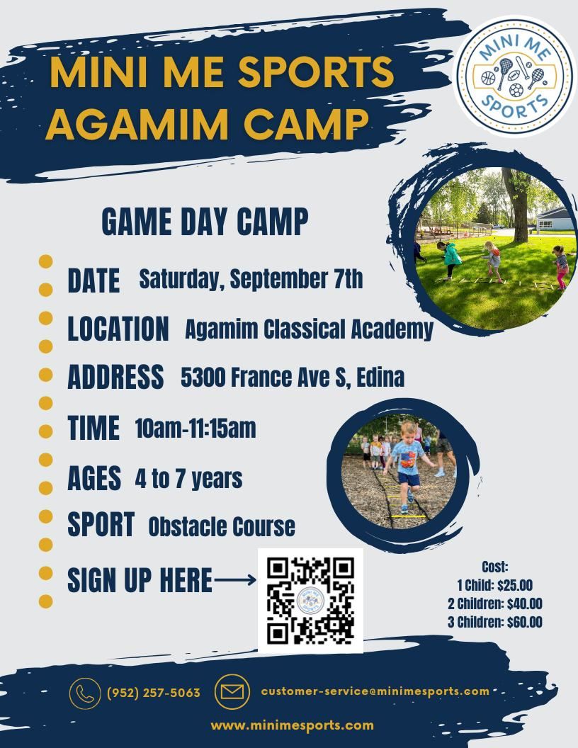 Mini Me Sports Competition Camp