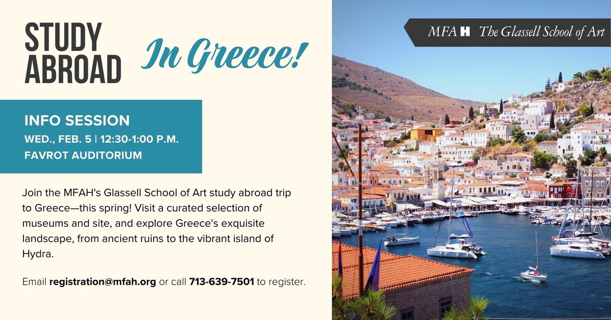 Study Abroad in Greece | Info Session 