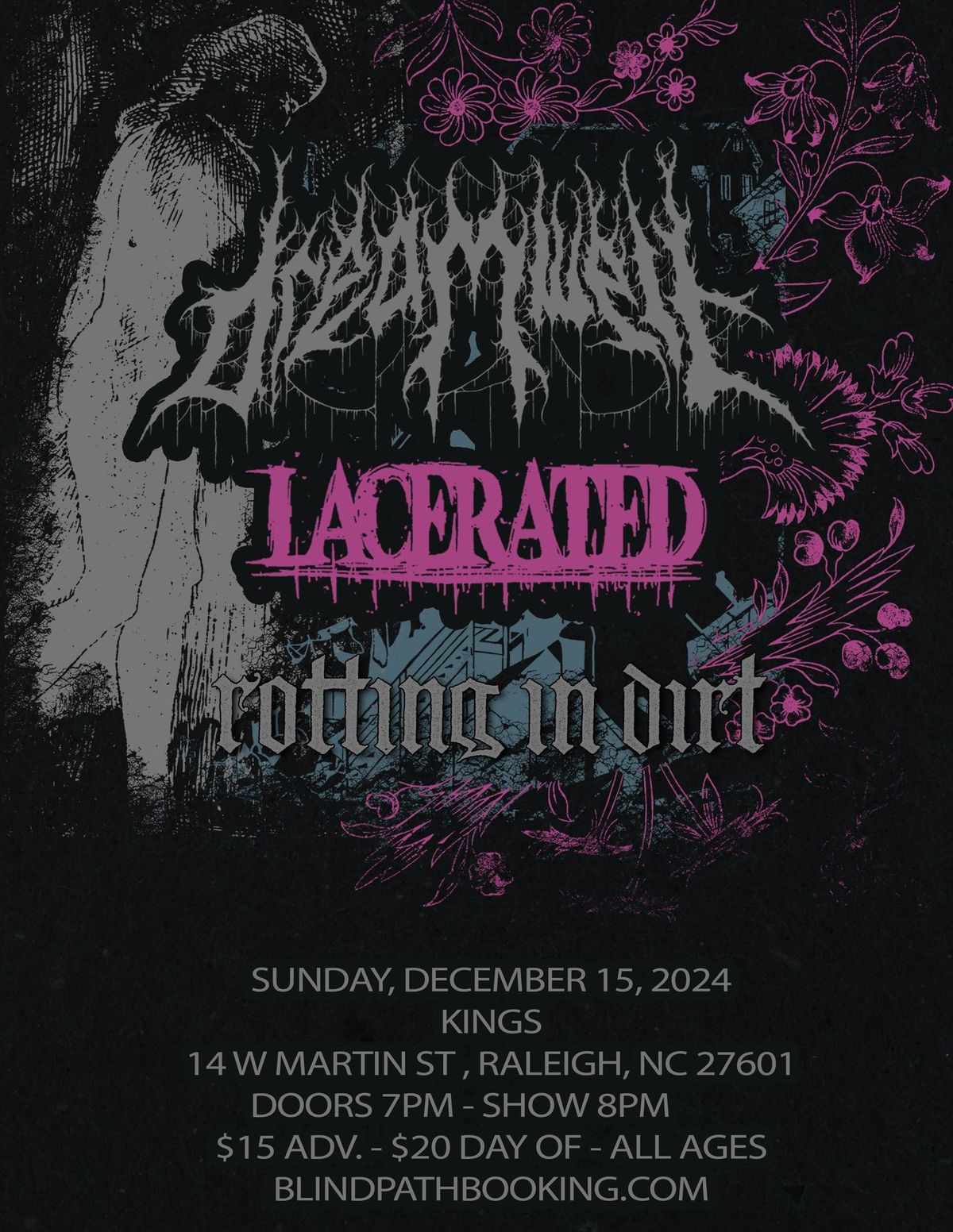 Dreamwell, Lacerated & Rotting in Dirt at Kings