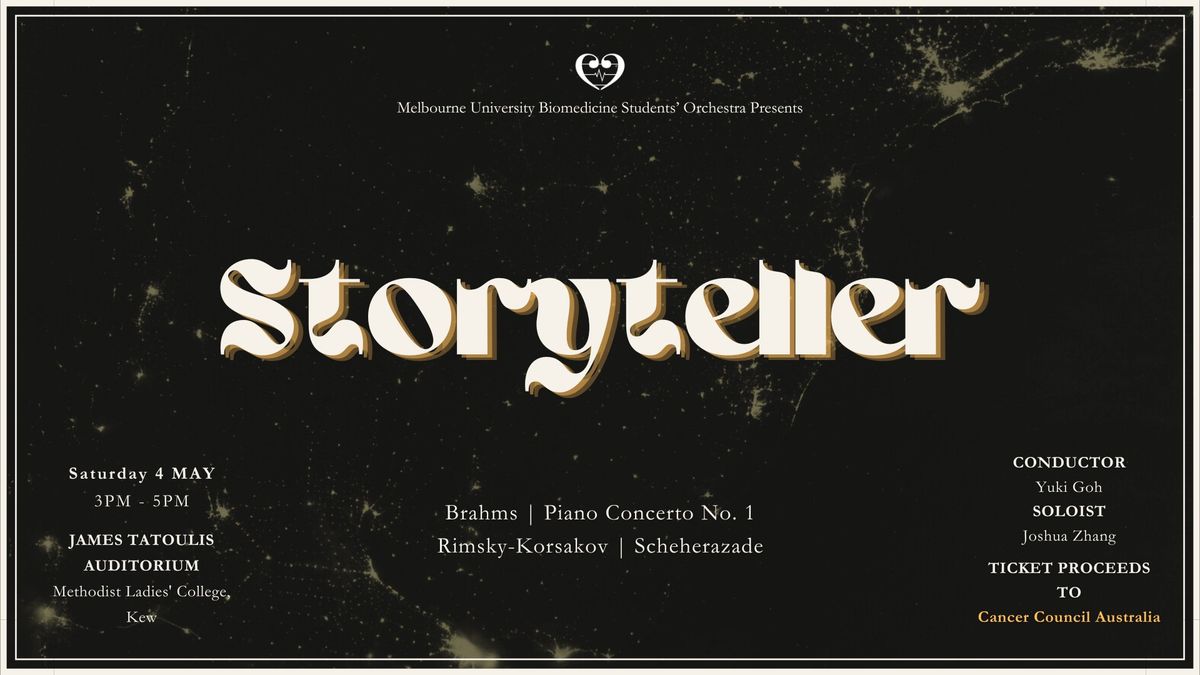 MUBSO Presents: Storyteller