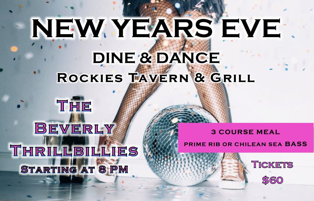 Dine and Dance into the New Year at Rockies!