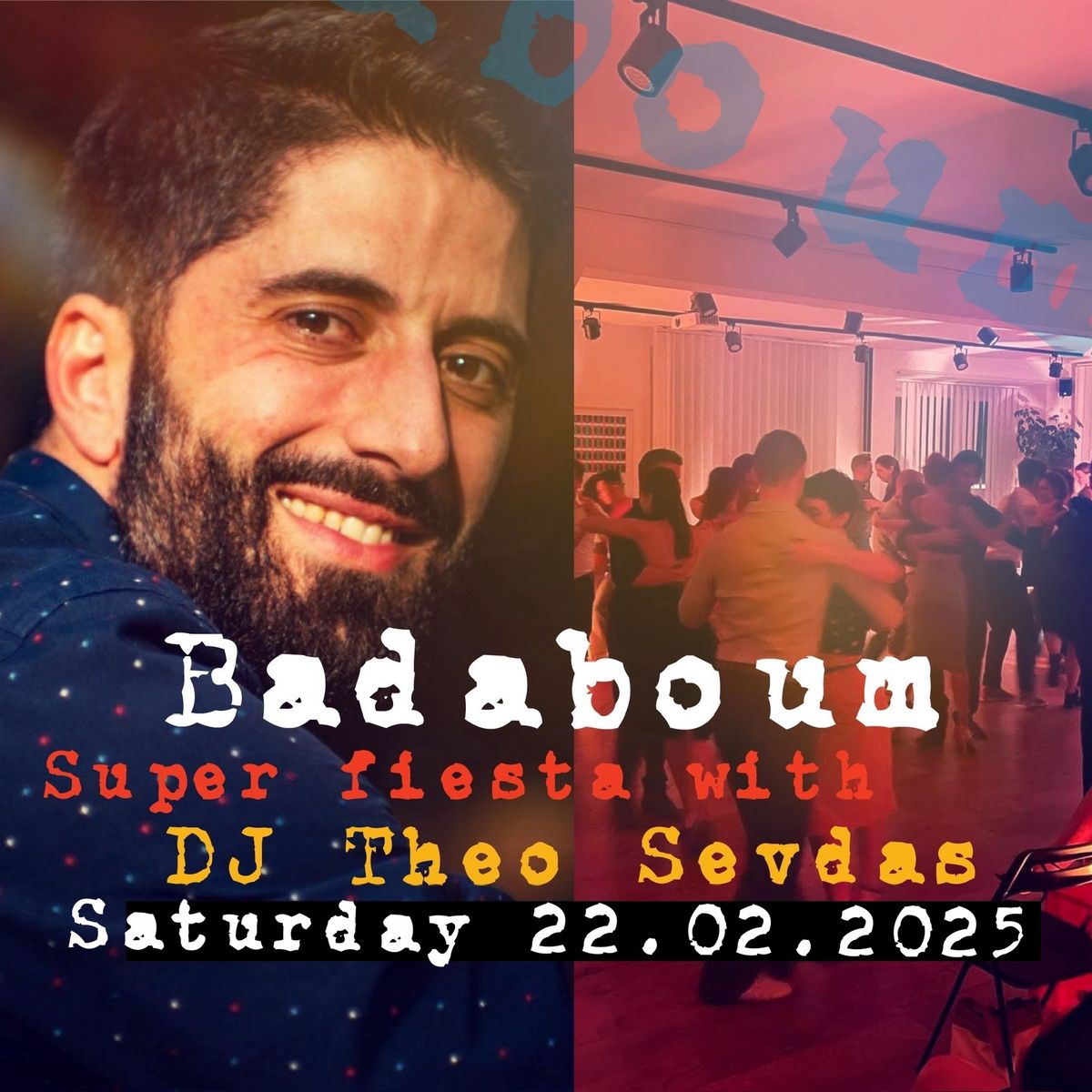 Badaboum Saturday Night Milonga with DJ Theo