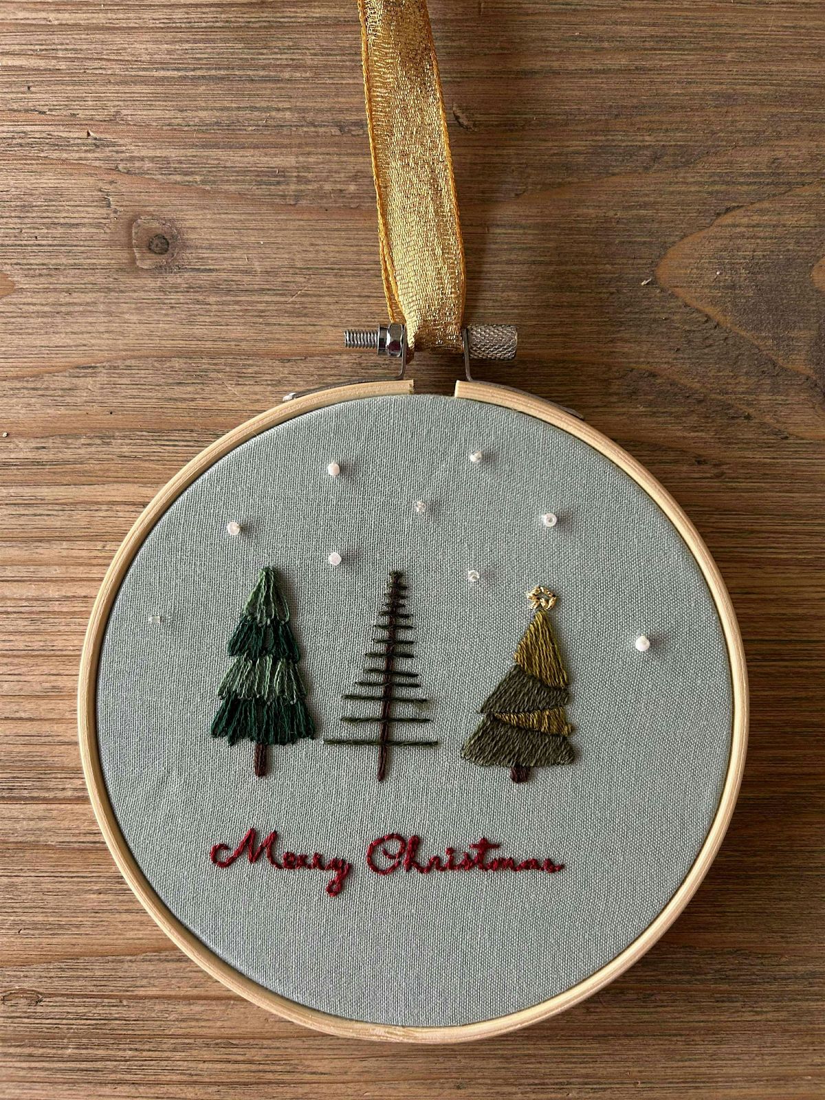 Christmas embroidery