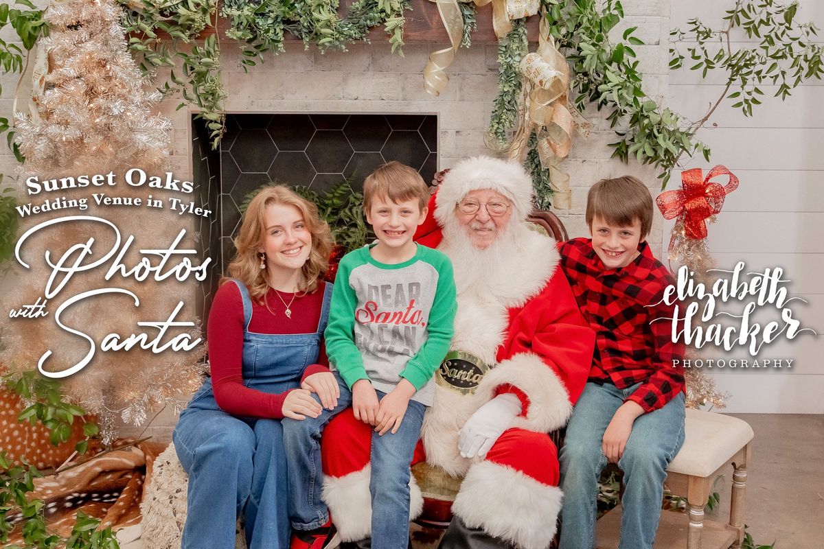 Photos with Santa at Sunset Oaks Tyler