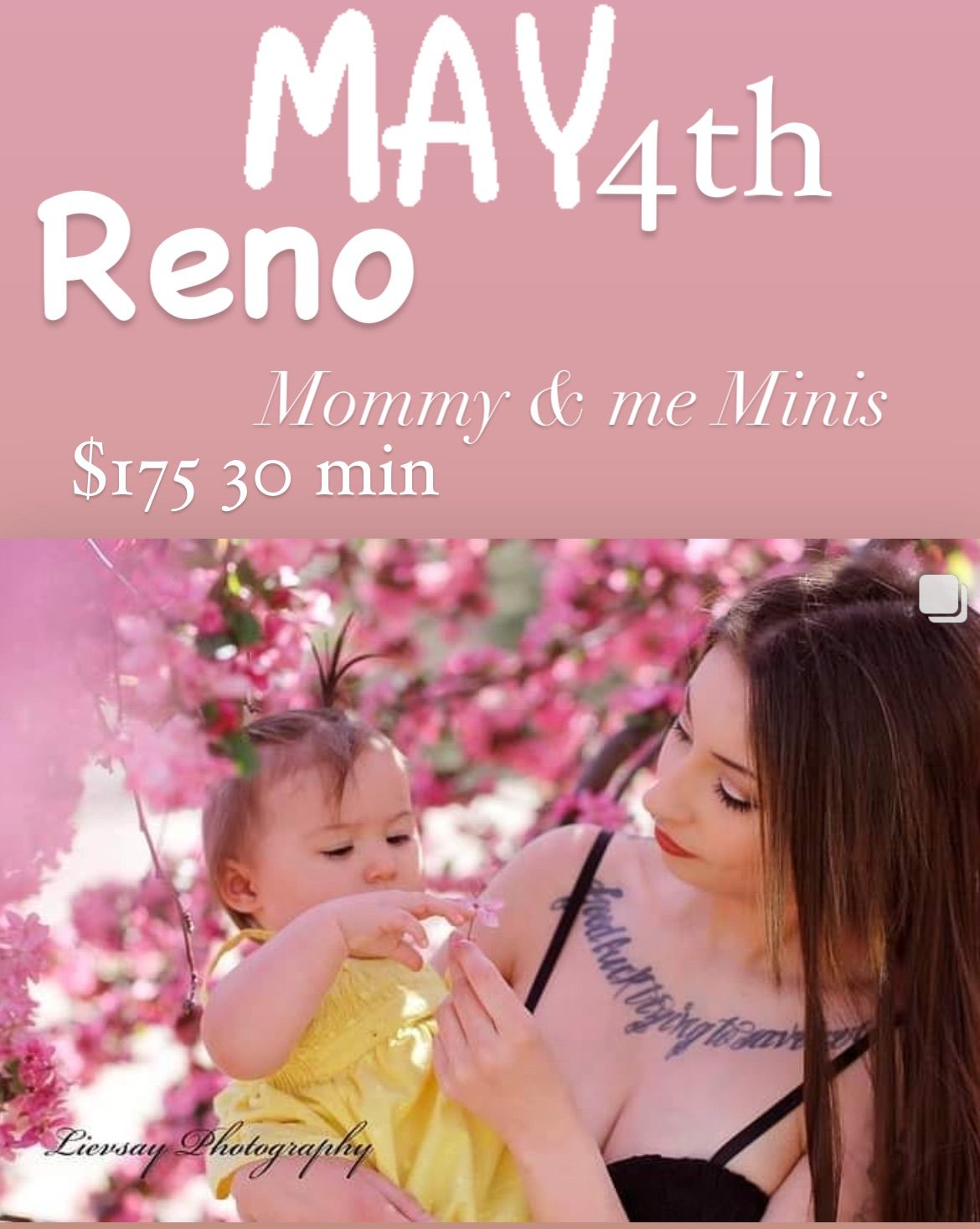 Mommy & Me spring minis 
