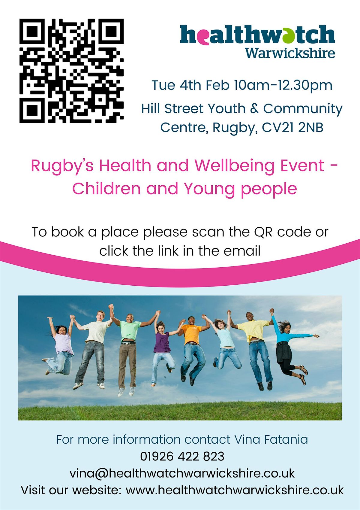 Rugby\u2019s Health and Wellbeing event \u2013 Children & Young People