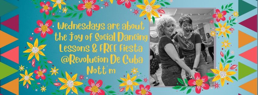 Salsa Dancing & FREE Social every Wednesday at Rev de Cuba Notts