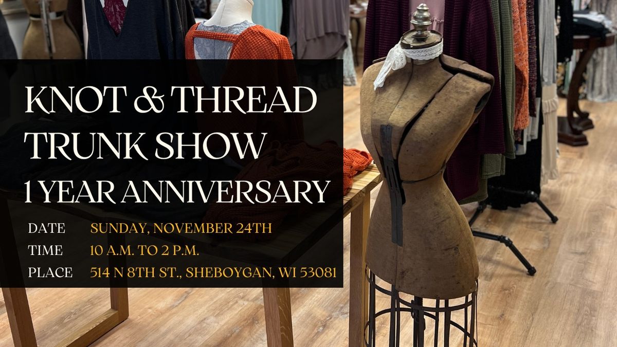 Trunk Show - One Year Anniversary!! \ud83e\udd73