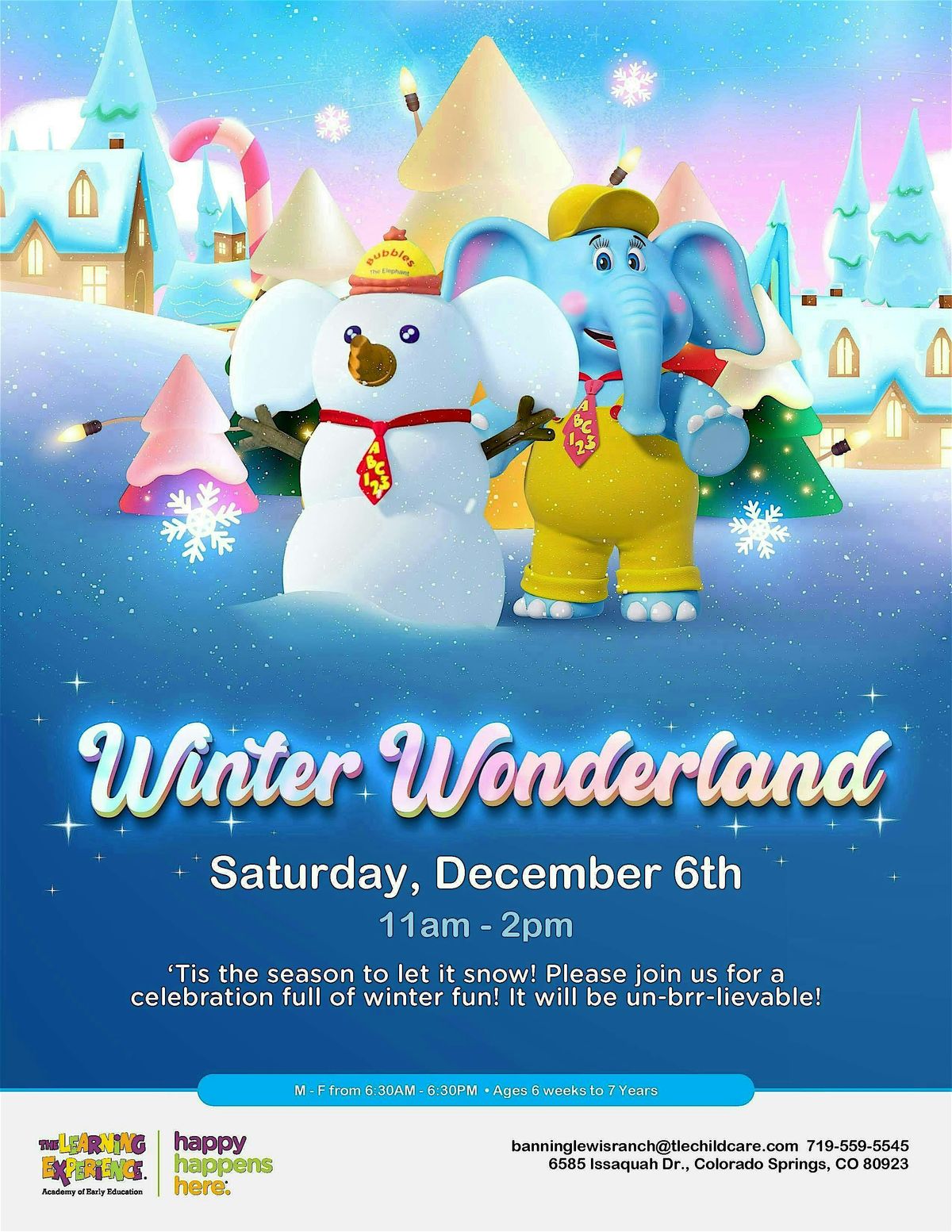 Winter Wonderland Open House