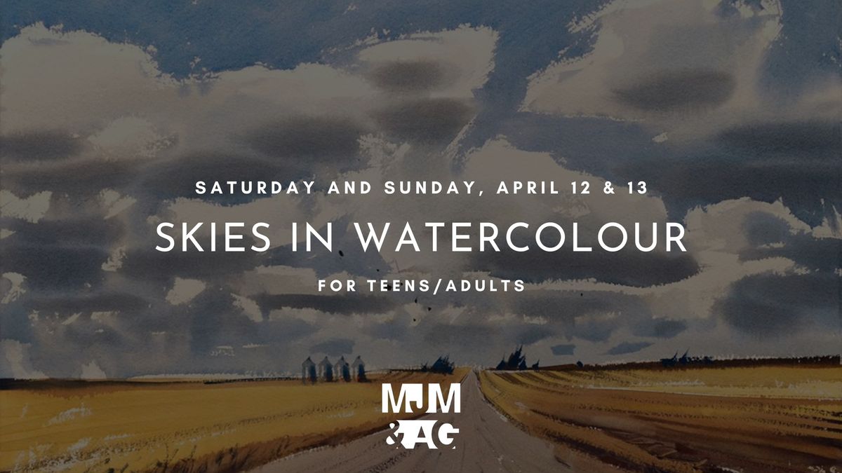 Skies in Watercolour Art Workshop (Teens\/Adults)