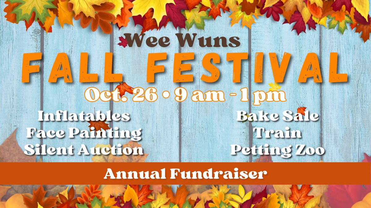 Wee Wuns Fall Festival