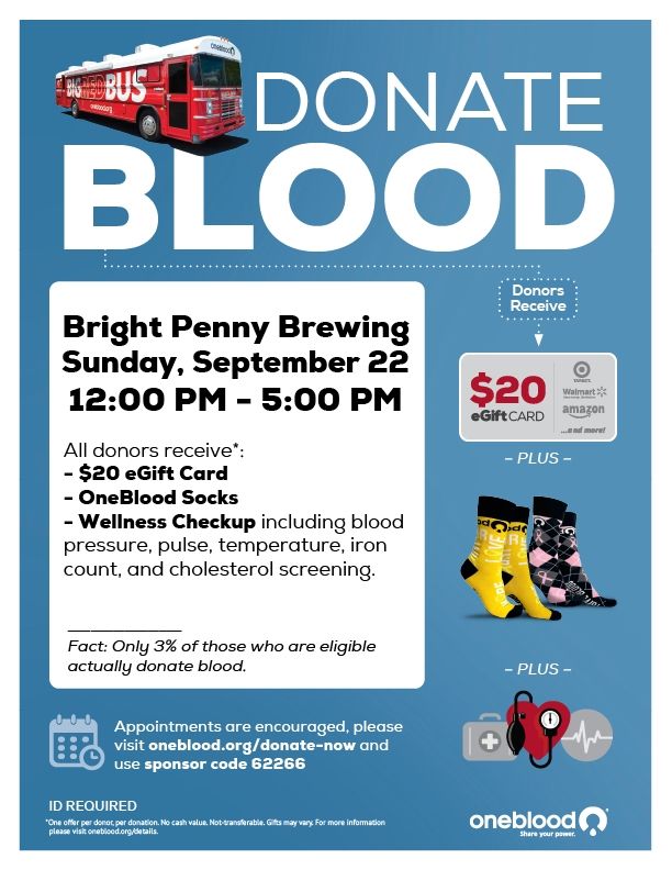 OneBlood's Blood Drive! 