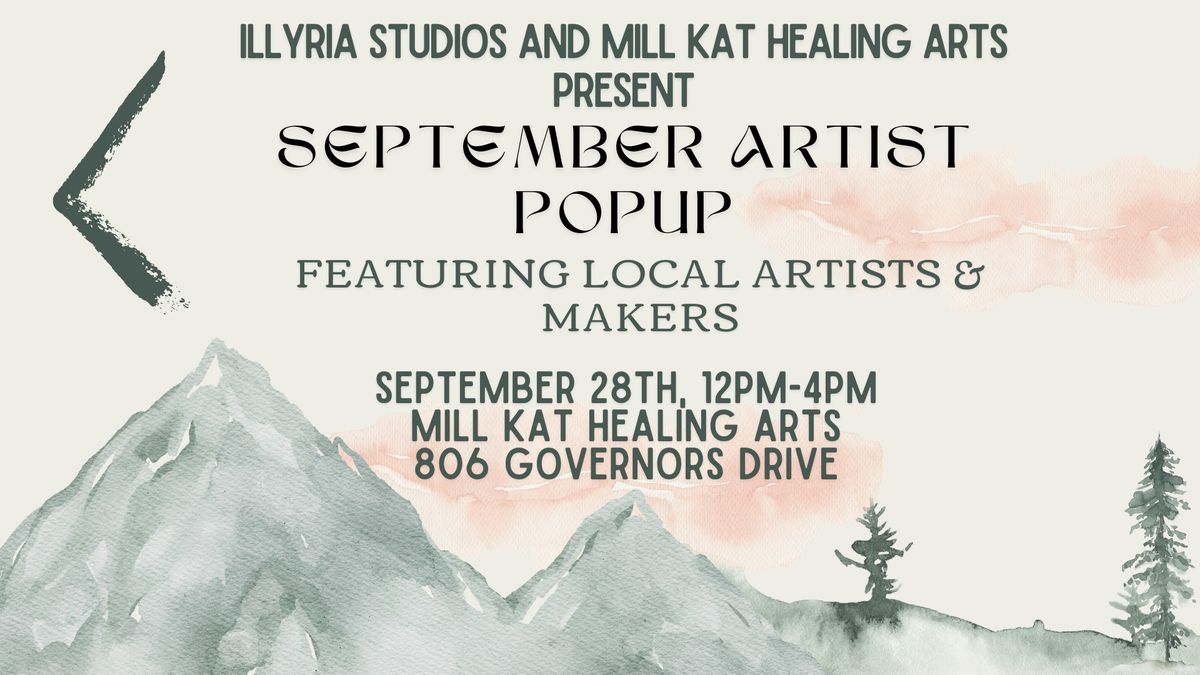 September Artist Popup