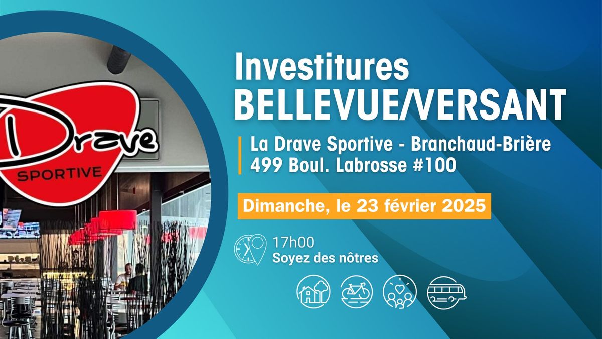 Investiture conjointe d'Action Gatineau - Bellevue et Versant