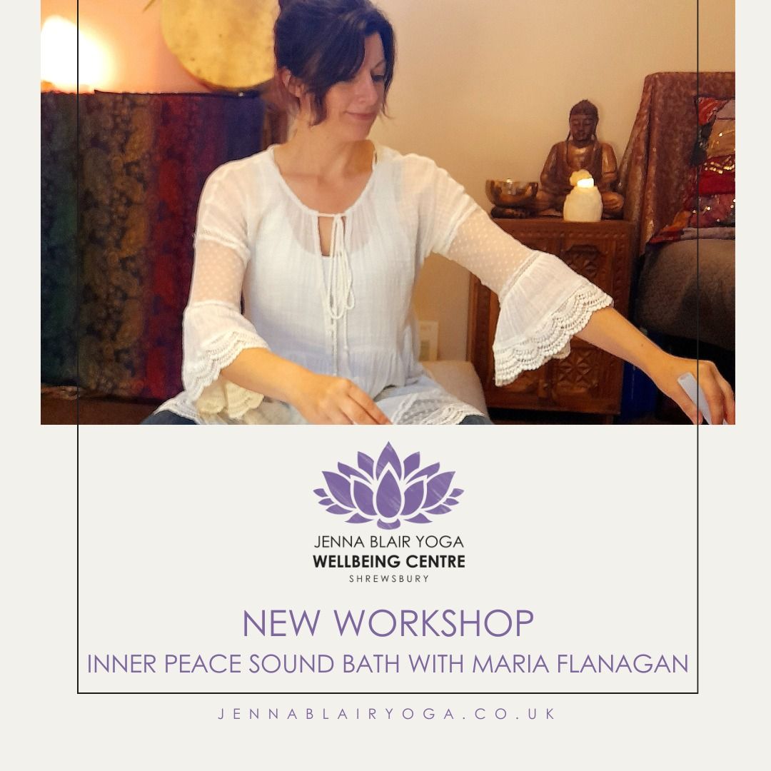 Inner Peace Sound Bath with Maria Flanagan of Healing In The Hills