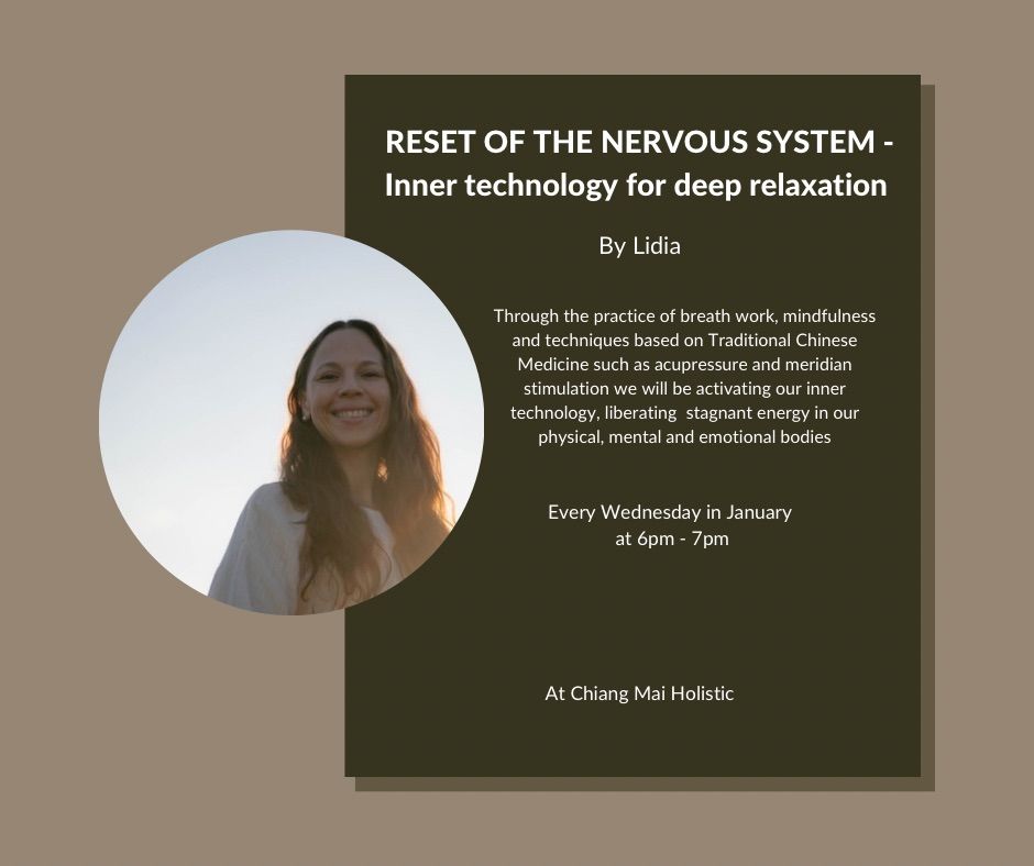 RESET OF THE NERVOUS SYSTEM - Inner technology for deep relaxation 