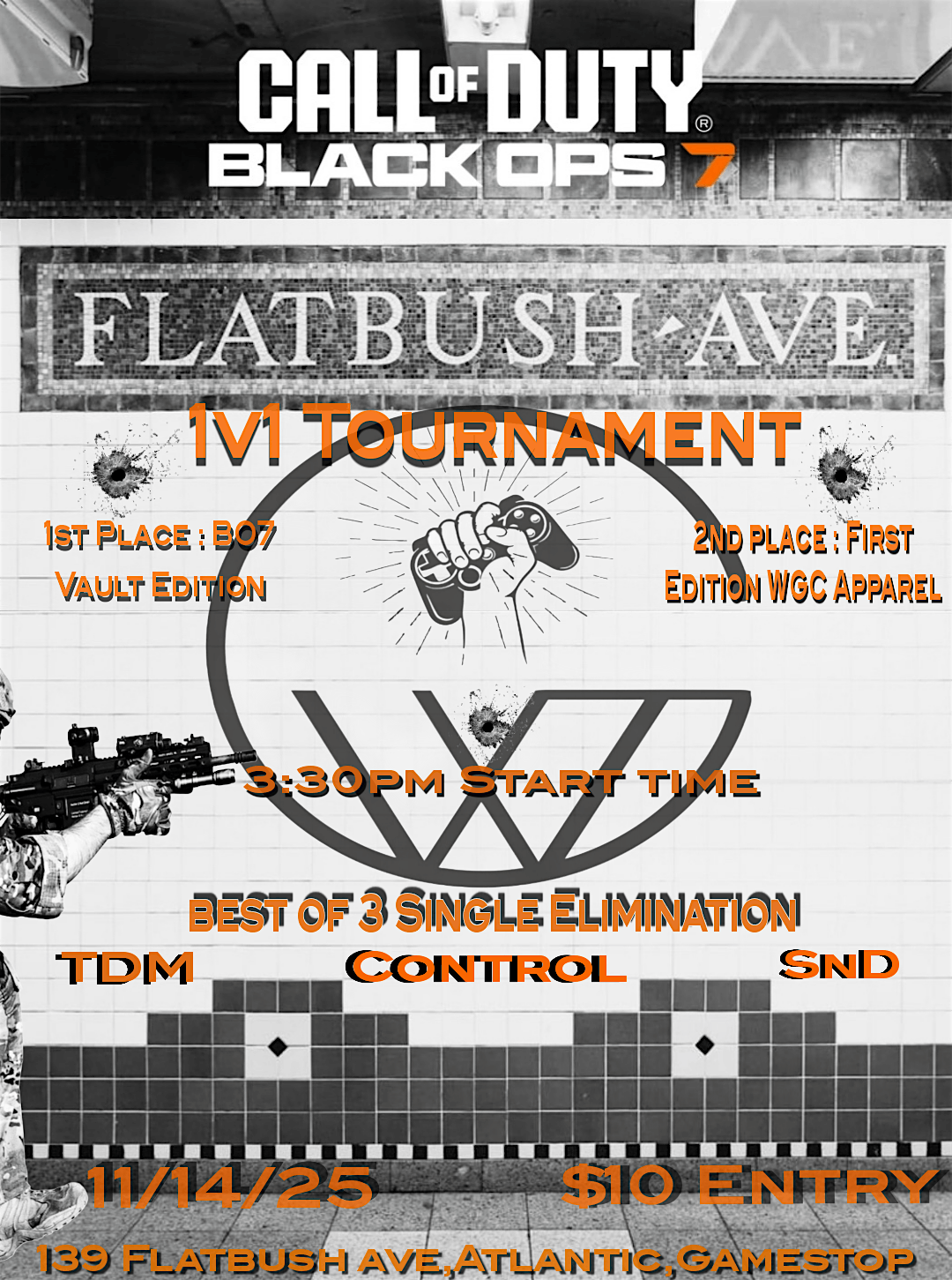 Call Of Duty BO7 {1v1 Tournament}