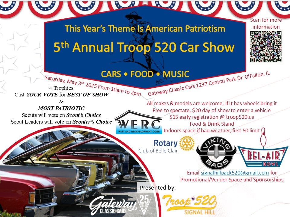 5th Annual Troop 520 Car Show