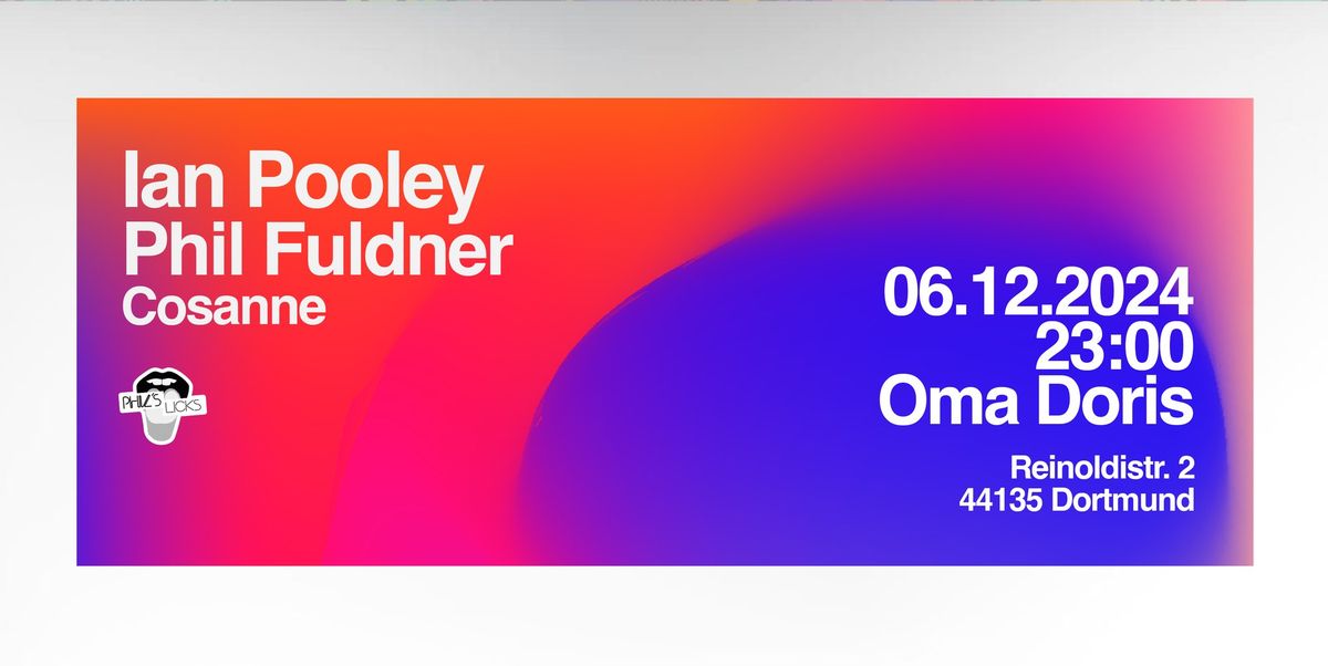 Ian Pooley & Phil Fuldner @ Oma Doris, Dortmund 