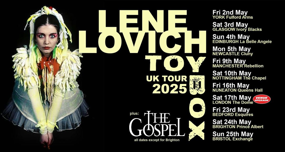 LENE LOVICH Toy Box 2025 UK Tour