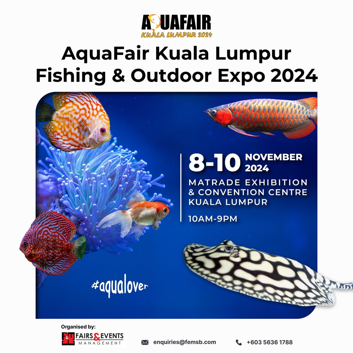 Aquafair Kuala Lumpur \u2022Fishing&Outdoor Expo 2024