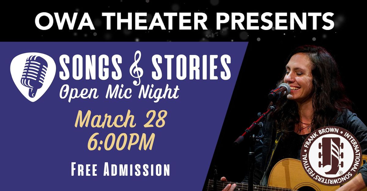 Songs & Stories: Open Mic Night