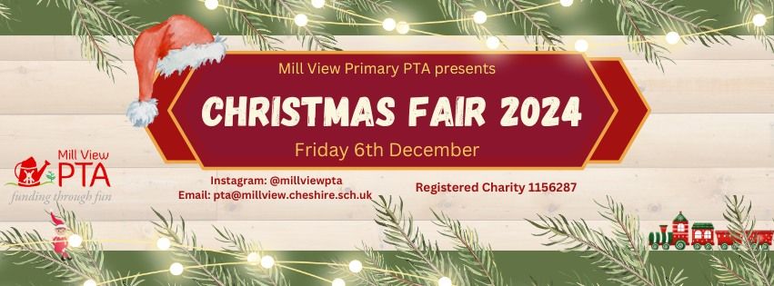 Mill View Primary PTA Christmas Fair 2024