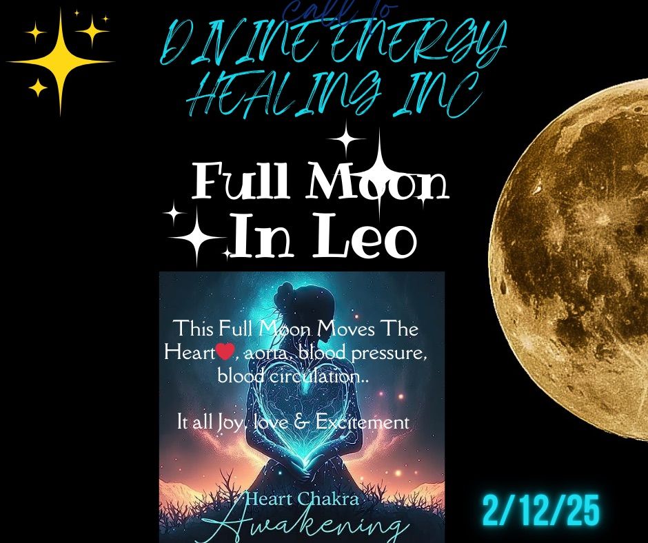 Full Moon Meditation ~ Awaken The \u2764\ufe0f Heart