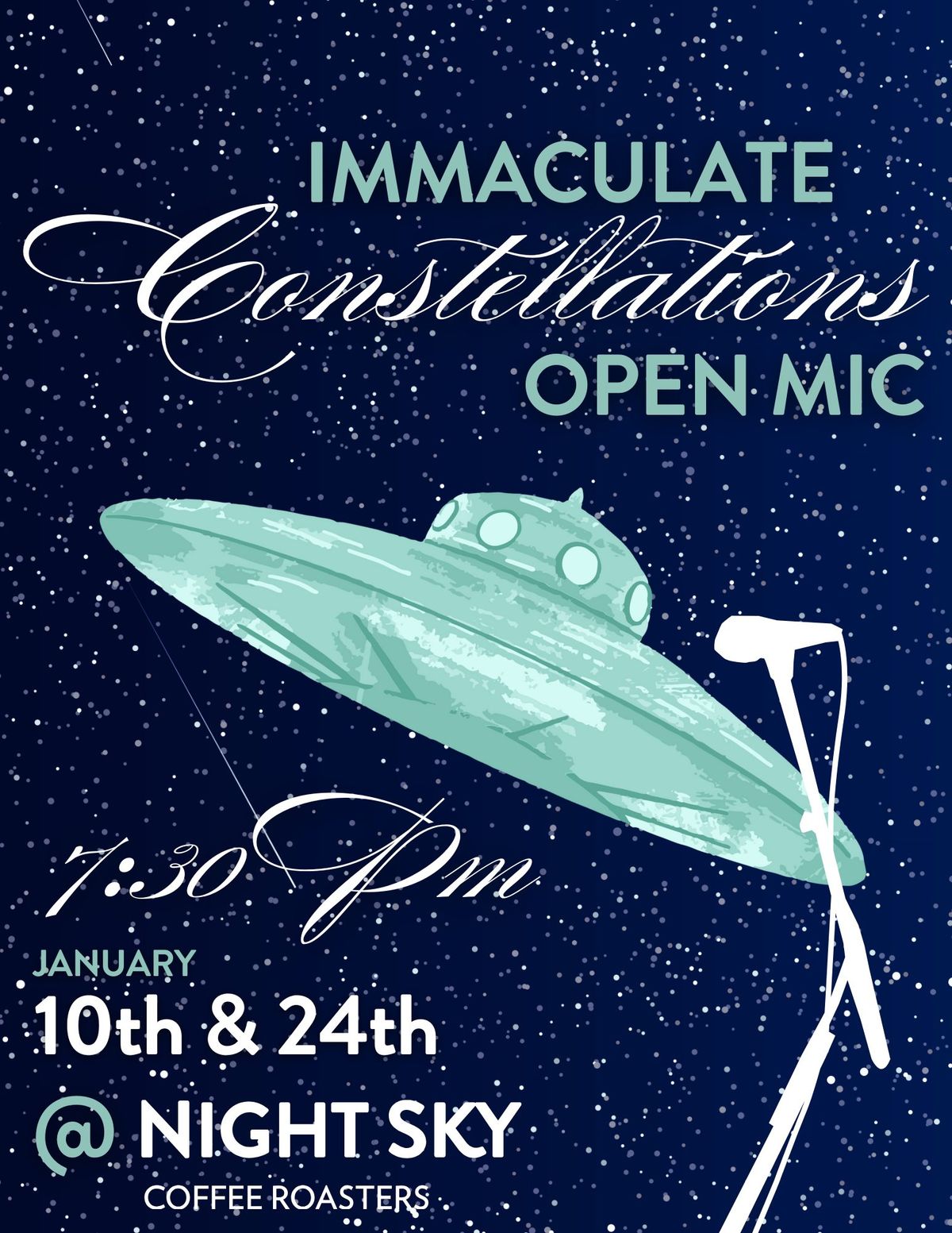 Immaculate Constellations: Comedy Open Mic