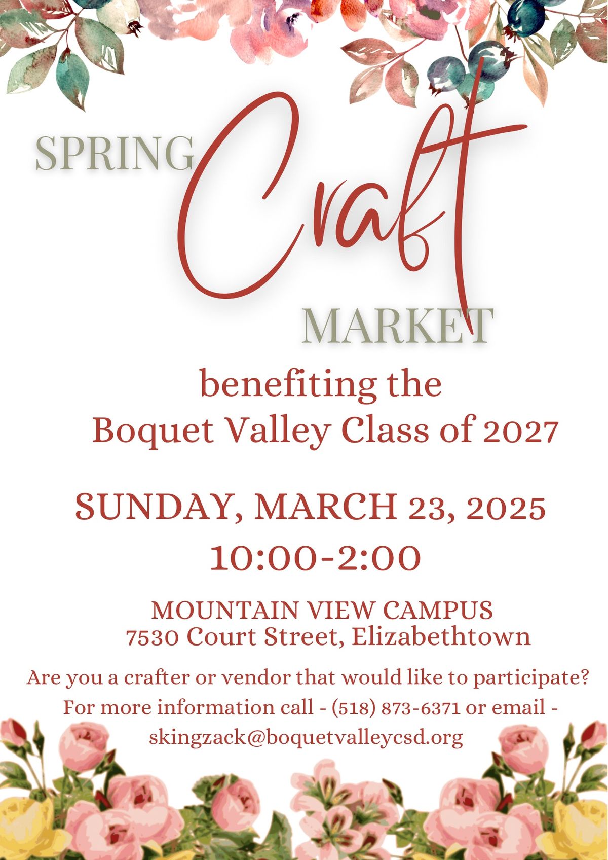 Spring Craft Market