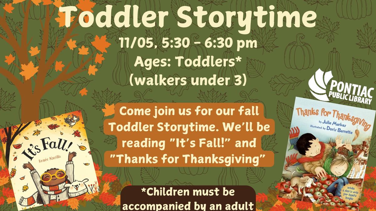 Toddler Storytime