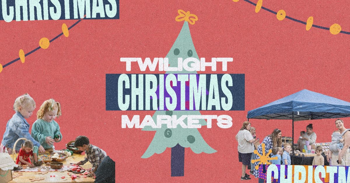 Twilight Christmas Markets + Tree Lighting